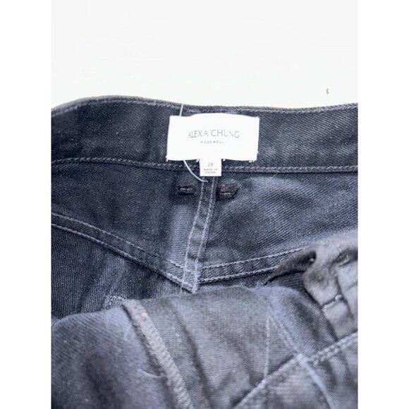 Madewell X Alexa Chung $168 High-Rise Straight Jean Outridge Wash Size 28 NT111 - Picture 10 of 15